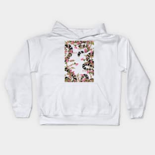 Snake Floral Kids Hoodie